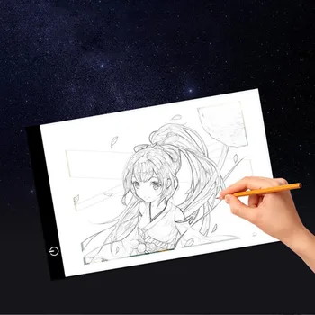 

Digital Graphic Tablet A4 LED Artist Thin Art Stencil Drawing Board Light Box Tracing Writing Tablet Pad Painting Teaching Tools