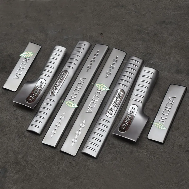 

High quality stainless steel inside external Scuff Plate/Door Sill For 2015-2017 Skoda Octavia