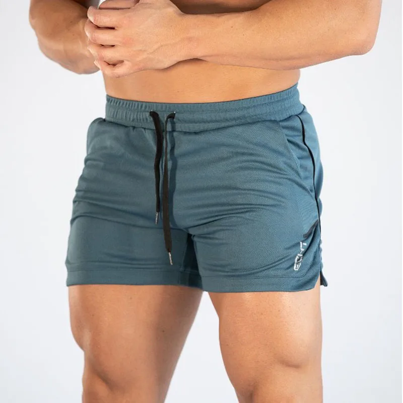GITF Mens Gym Training Shorts Men Sports Clothing Fitness