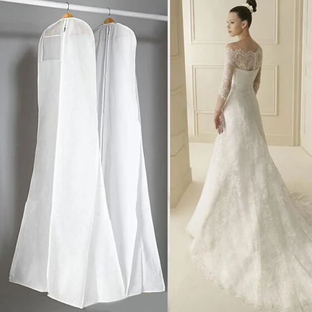 1.8M Waterproof Wedding Gown Bag Bridal Wedding Dresses Dustproof