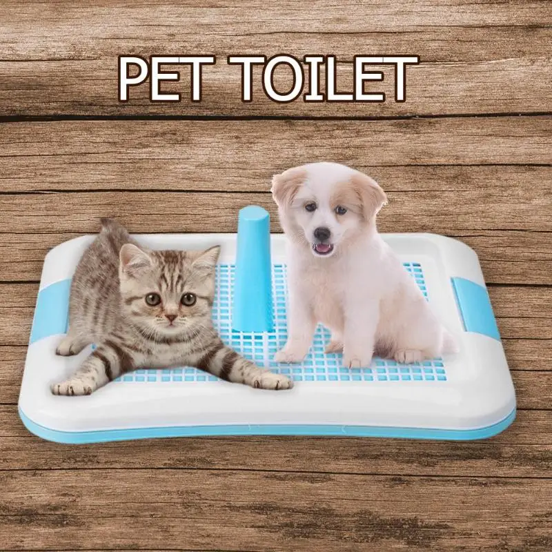Туалет для домашнего животного собаки горшок кошки собаки поднос писсуар пипетка колонки для домашнего питомца собаки кошачий туалет коврик товары для домашних животных