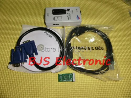 Бесплатная доставка RT809F серийный ISP/ USB программатор + 6 шт. бесплатных адаптеров