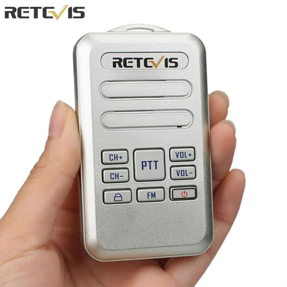 Punctual Retevis Rt20 Mini Walkie Talkie 2w Uhf 400-470mhz Fm Business Radio Station Hf Transceiver Cellphones & Telecommunications