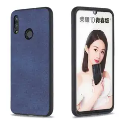 Для huawei P Smart (2019)/P Smart/PSmart Plus чехол Модный повседневный джинсовый PU Кожаный Резиновый ТПУ силиконовый мягкий задняя крышка-чехол для телефона