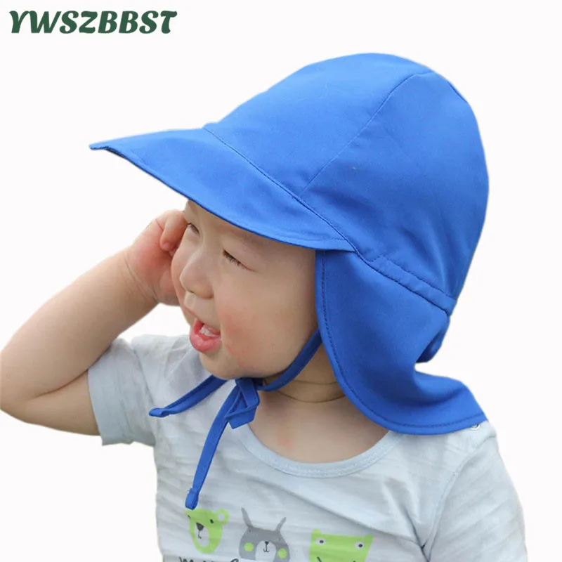 

Solid Color New Summer Children Sun Hats Boys Girls Beach Cap Kids Fisherman Hat Quick Dry Breathable Baby Bucket Hats Wholesale