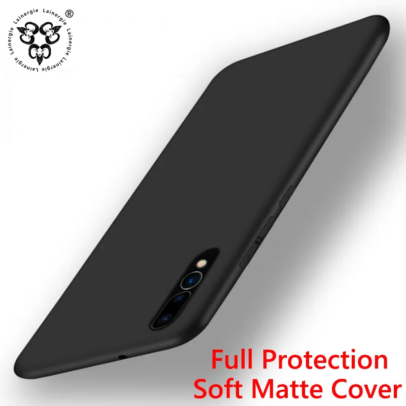 Lainergie для huawei P20 Pro мягкой кремния матовый чехол телефона Lite Nova 3e задняя крышка