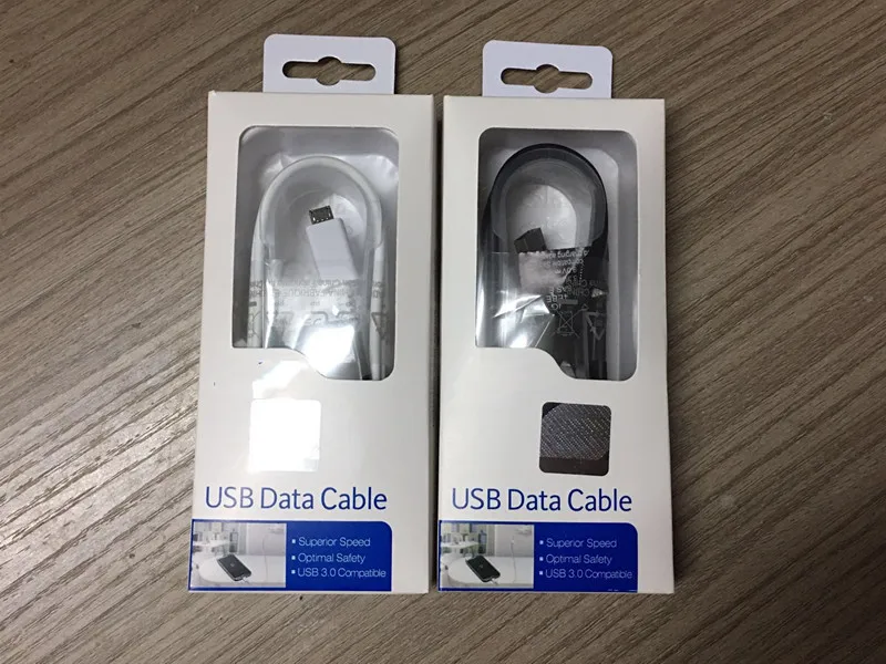 

Original 1.5m Micro USB Data Sync Cable Fast Charging Cord for Samsung Galaxy S6 s7edge Note 4 5 S4 S3 Black White with Retail