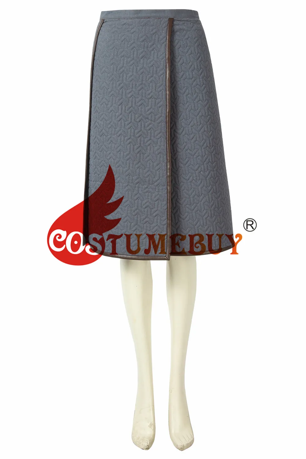 Costumebuy Игра престолов 8 Маскарадные костюмы Ария Старк плащ Топ и юбка средневековая военная зимняя костюм L920