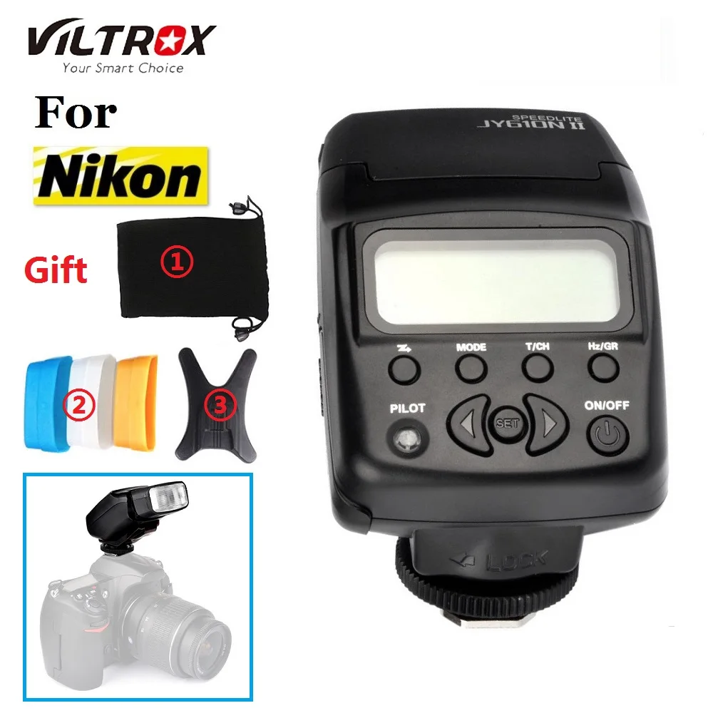 Viltrox JY-610N II -ttl       Speedlite  Nikon D3300 D5300 D7100 