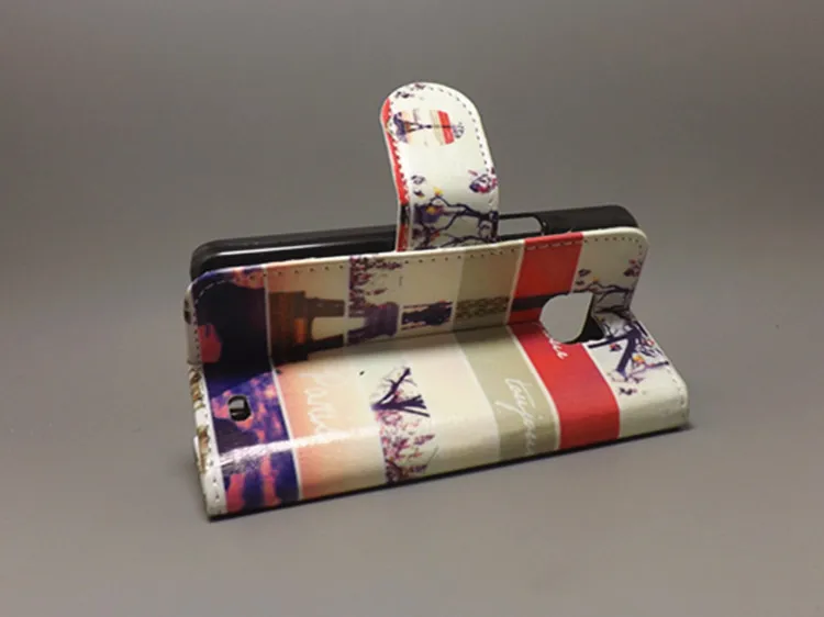 Новый дизайнерский чехол книжка с бабочкой и цветочным флагом для Samsung Galaxy S2 SII GT