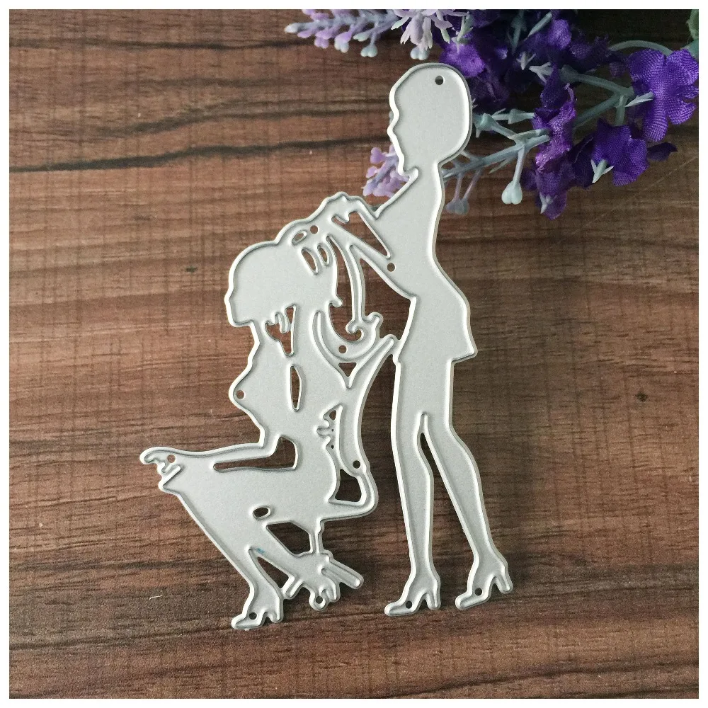 

New Cutting Hair Metal Cutting Dies for Scrapbooking DIY Album Embossing Folder Paper Cards Maker Template Decor Stencils Crafts