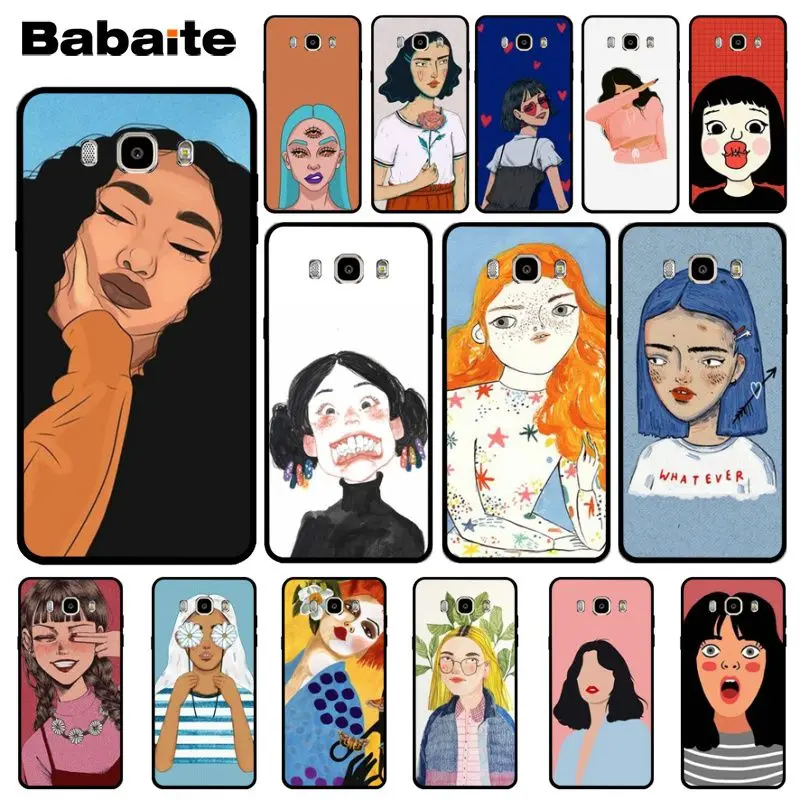 Классический чехол Babaite для Samsung J2 PRIME Pro J4 puls J6 J7 J730 J8|Чехлы-накладки| |