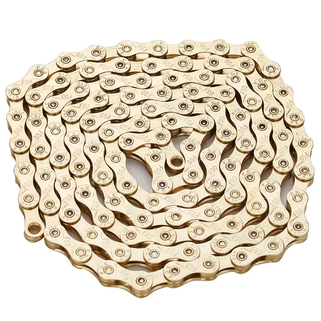 colored bicycle chain