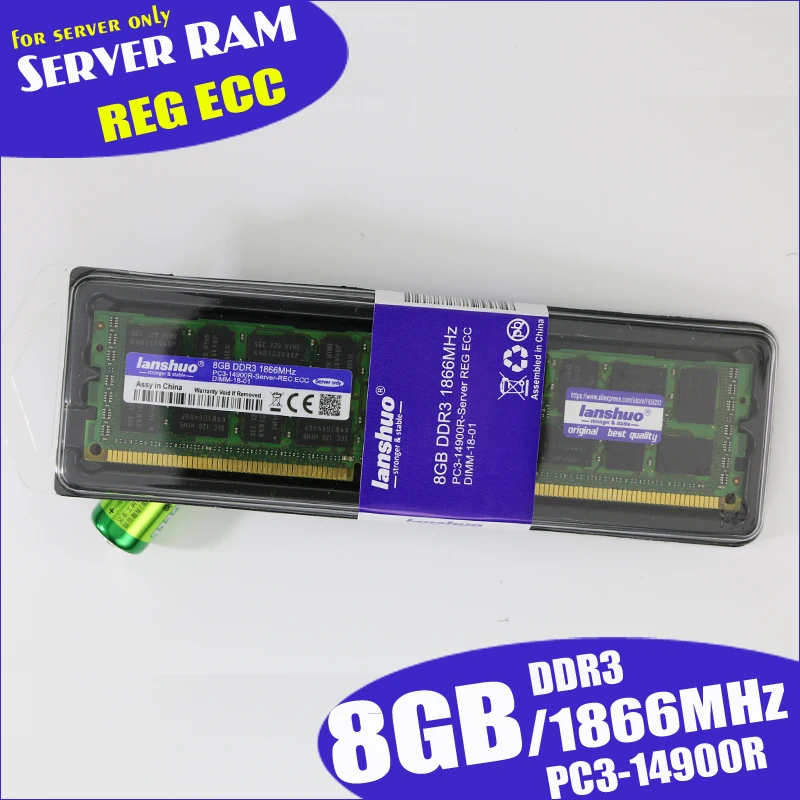 8 Гб DDR3 1333 МГц 1600 1866 МГц 8G 1333 1600 1866 ECC REG памяти сервера Оперативная память 16 ГБ, 16 ГБ, 32 ГБ, 32g x58 x79 2011 4GB 4g кода коррекции ошибок