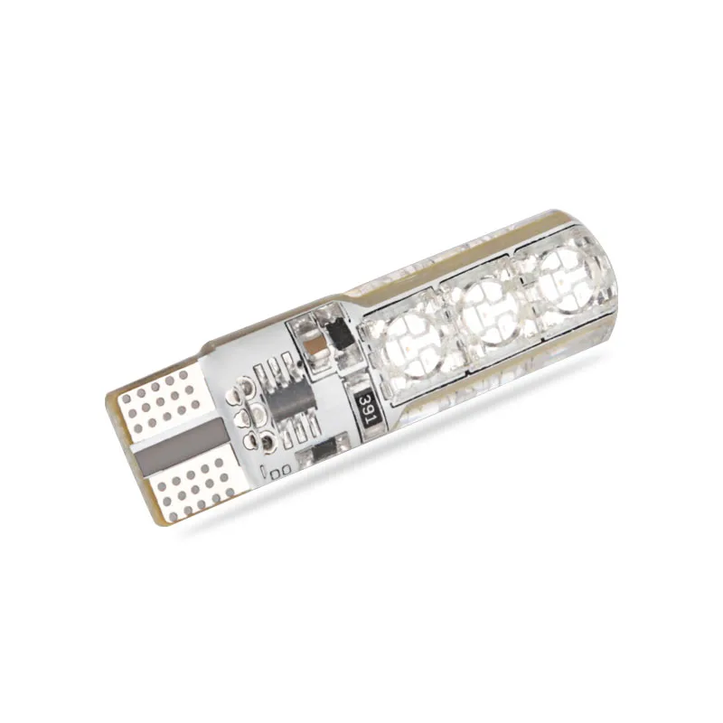 2 шт. 5050 SMD T10 RGB светодиодная Стробоскопическая Лампа 194 168 w5w клиновидная лампа