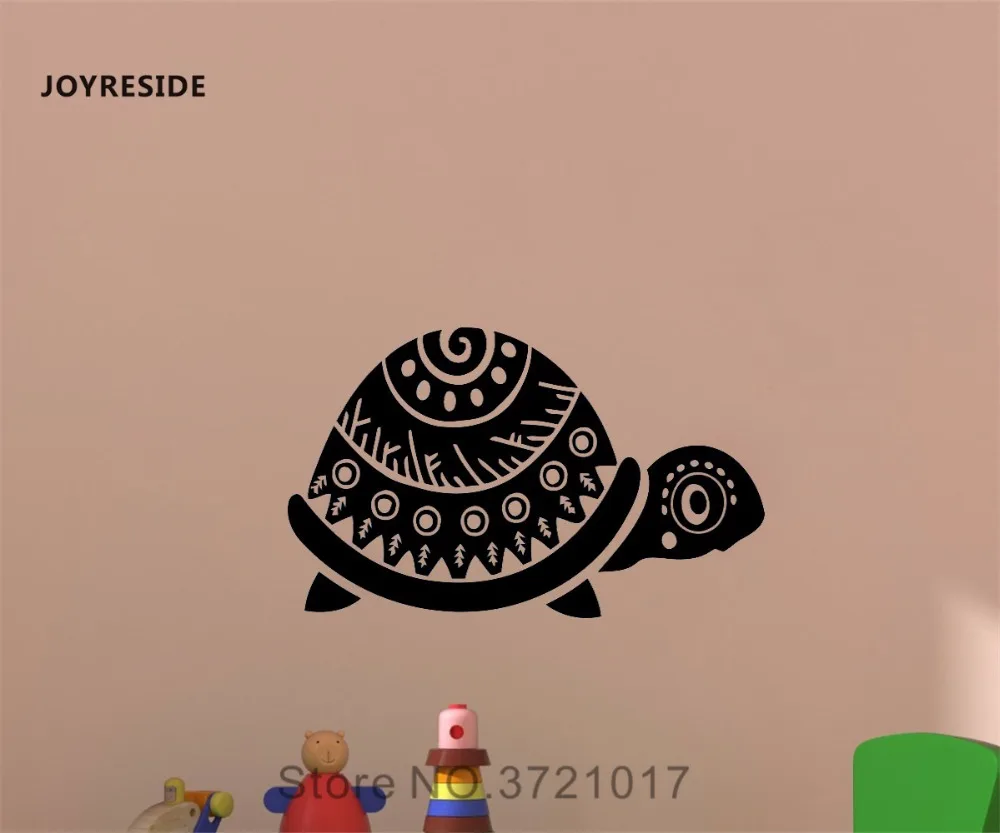 JOYRESIDE Sea Turtle Wall Animals Decal Vinyl Sticker Decor Home Design