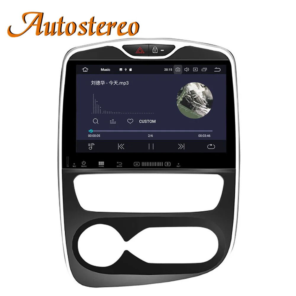 Cheap PX6 PX5 DSP Android 9 Car No DVD Player GPS navigation For Renault Clio 2013-2018 radio recorder multimedia head unit IPS screen 3