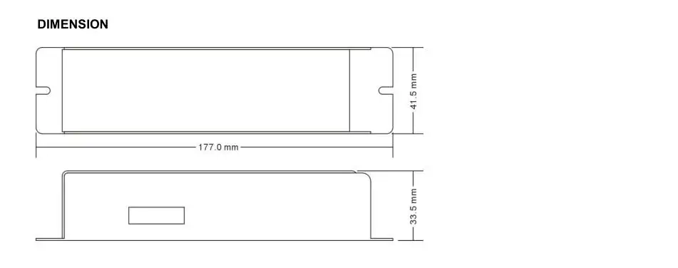 PX24608; 24VDC 20mA * 4ch DMX к 0-10 В аналоговый преобразователь сигнала