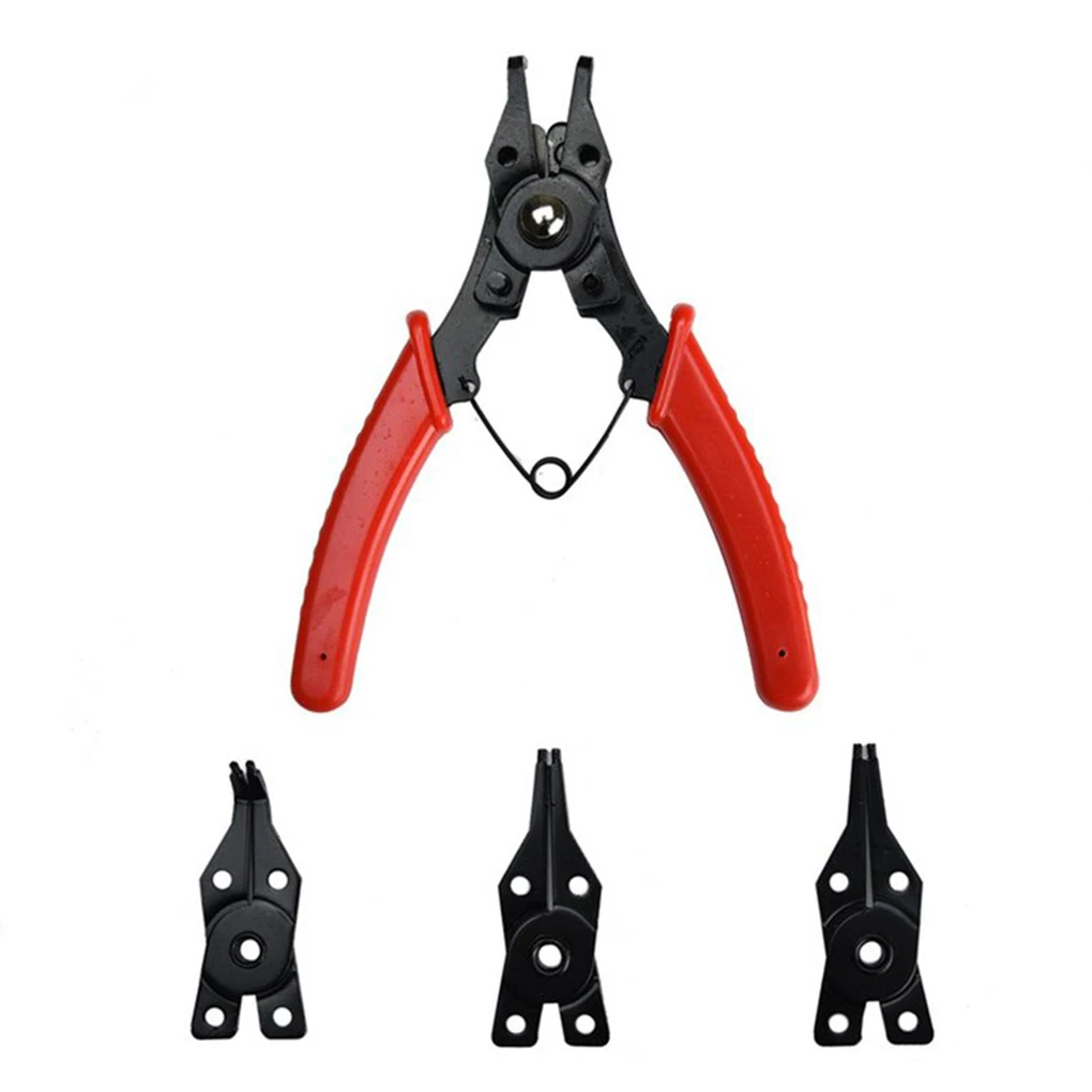 

New 4 in 1 Multifunctional Retaining Ring Pliers Auto-lock Snap Ring Pliers Clamp Non-slip