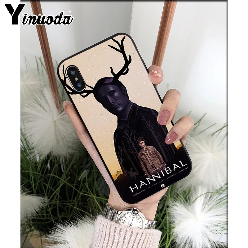 Yinuoda ТВ серия Hannibal высококачественный чехол для телефона для Apple iPhone 8 7 6 6S Plus X XS MAX 5 5S SE XR Чехол для мобильного телефона s - Цвет: A15