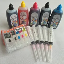 T2621 чернила наборы для Epson XP-600 XP-700 XP-605 XP-800 XP-610 XP-710 XP-615 XP-810 принтер с чипом Arc чернилами с шприц