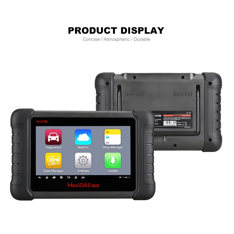 Autel MaxiDAS DS808 Full Systems OBDII Auto Diagnostic Scanner Online Update DS808 Car tool Same as like MS906 Free shipping