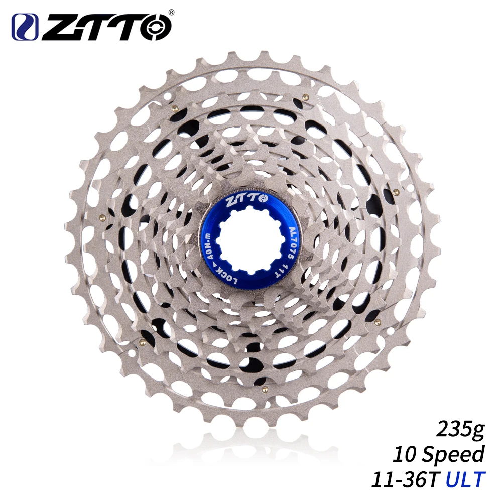 ZTTO Ultimate MTB 10 Speed 11-36T ULT Cassette Steel Freewheel HG Mountain Bike Cassette For Cycling Gravel Bike XX X0 M980 M780