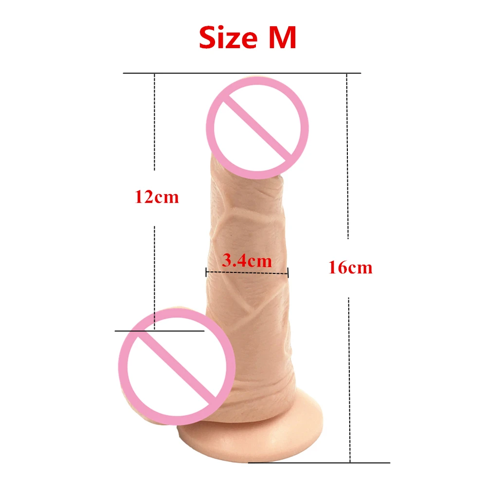 Realistic Dildo Adult Products for Women Big Silicone Huge Dildos Flexible Penis Strong Suction Cup Adult Sex Toys