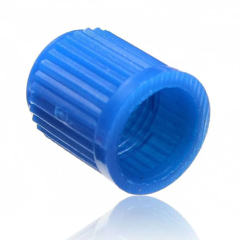 100 шт пластиковые колпачки клапана для шин колпачок клапана Крышка для автомобиля мотоцикла синий