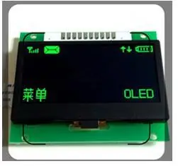 

2.4 inch 10PIN Green OLED Module SSD1309 Drive IC128*64 SPI Interface 3.3V