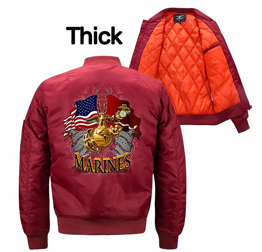 Mens Coupe army Pilote Automne Veste D'extérieur 6xl Air Décontracté vent Hommes Black En Manteaux Force Coton red blue Green Vêtements Hiver Asssérie 8xl One vRxaXX