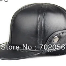 Мужская Натуральная Овечья Кожа Козырьки шариковая Кепка s повседневная Шапка Кепка 12 шт./партия#3112