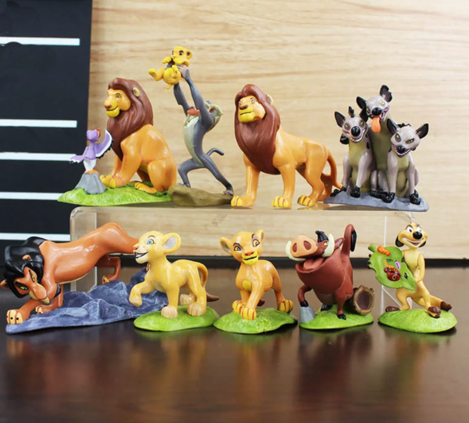 

9 PCS 5~9CM High The Lion King Action Toys Figures PVC Cartoon Anime Figures