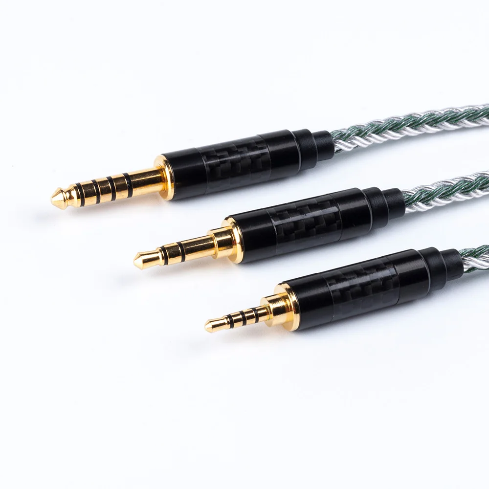 HiFiHear 16 Core посеребренный балансный кабель 2 5/3 5/4 4 мм с MMCX/2pin/QDC разъем для BLON BL 03 01