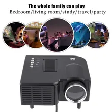 UC28 Mini projector HD home 1080P micro portable led projector LCD Display Technology for home entertainm conference system