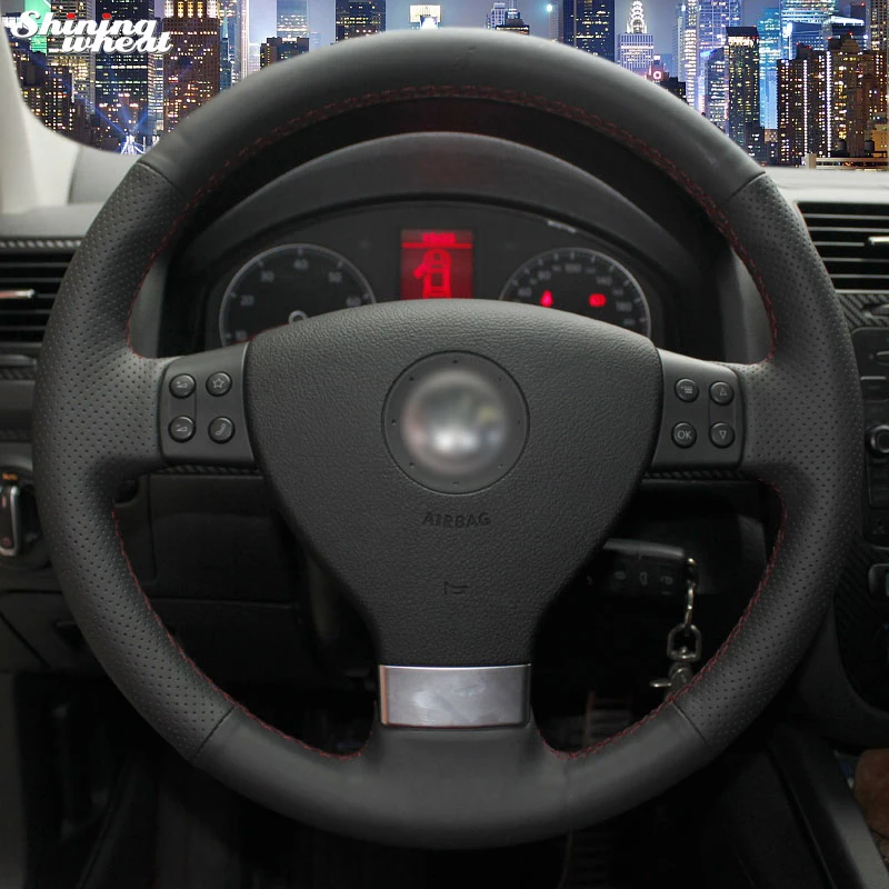 BANNIS чехол рулевого колеса автомобиля для Volkswagen Golf 5 Mk5 Sagitar Magotan VW Passat B6 Jetta Tiguan 2007-2011