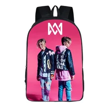 Маркус и Мартинус 3D принты рюкзак студентов школьная сумка для обувь девочек рюкзак для мальчиков mochila настроить для женщин Дорожные сумки