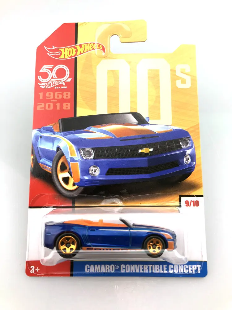 Hot Wheels 1: 64 спортивный автомобиль CHEVY DOGE FORD 50th anniversary Collector Edition металлическая литая под давлением Модель гоночного автомобиля подарок ребенку