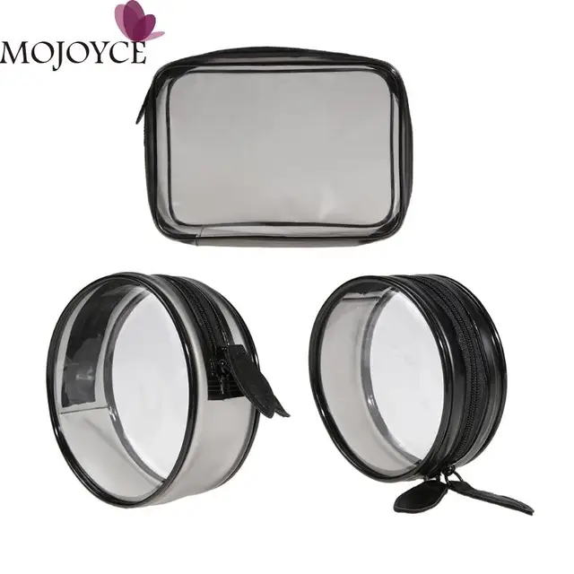 Pvc Transpa Plastic Makeup Bag Travel Zipper Organizer Cosmetic Pvc Transpa Plastic Makeup Bag Travel Zipper Organizer Cosmetic Waterproof Clear Make Up Bags