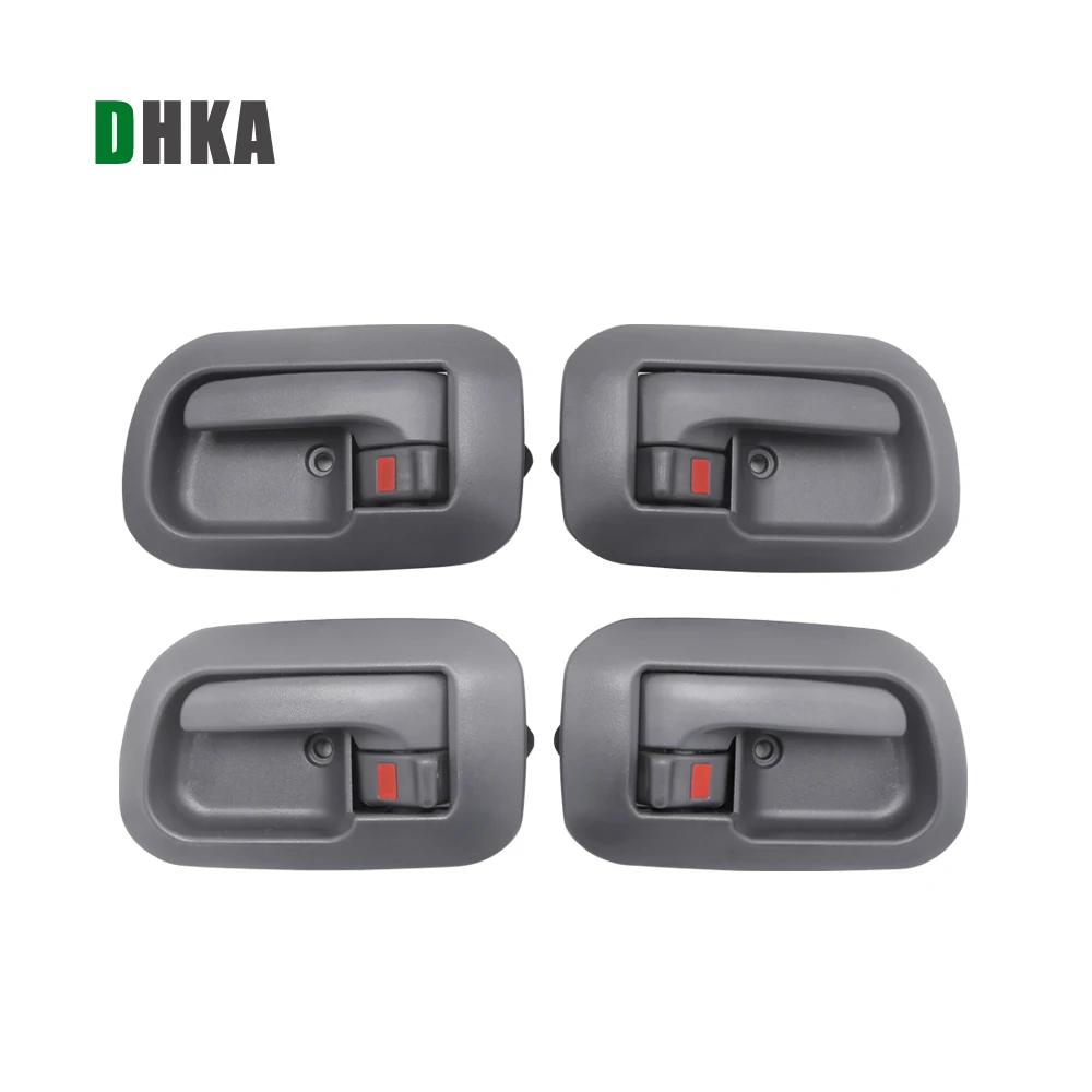 

DHKA INSIDE INTERIOR DOOR HANDLE FOR TOYOTA SIENNA VAN 1998-2003 GRAY COLOR