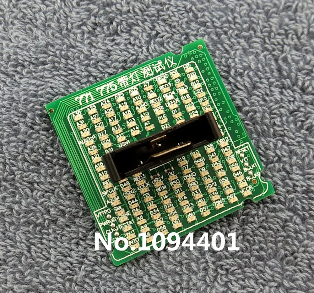 1pcs* Brand New Desktop CPU 775 771 Socket Tester CPU Socket Analyzer Dummy Load Fake Load with LED amd am2 cpu dummy load socket tester with led for desktop motherboard