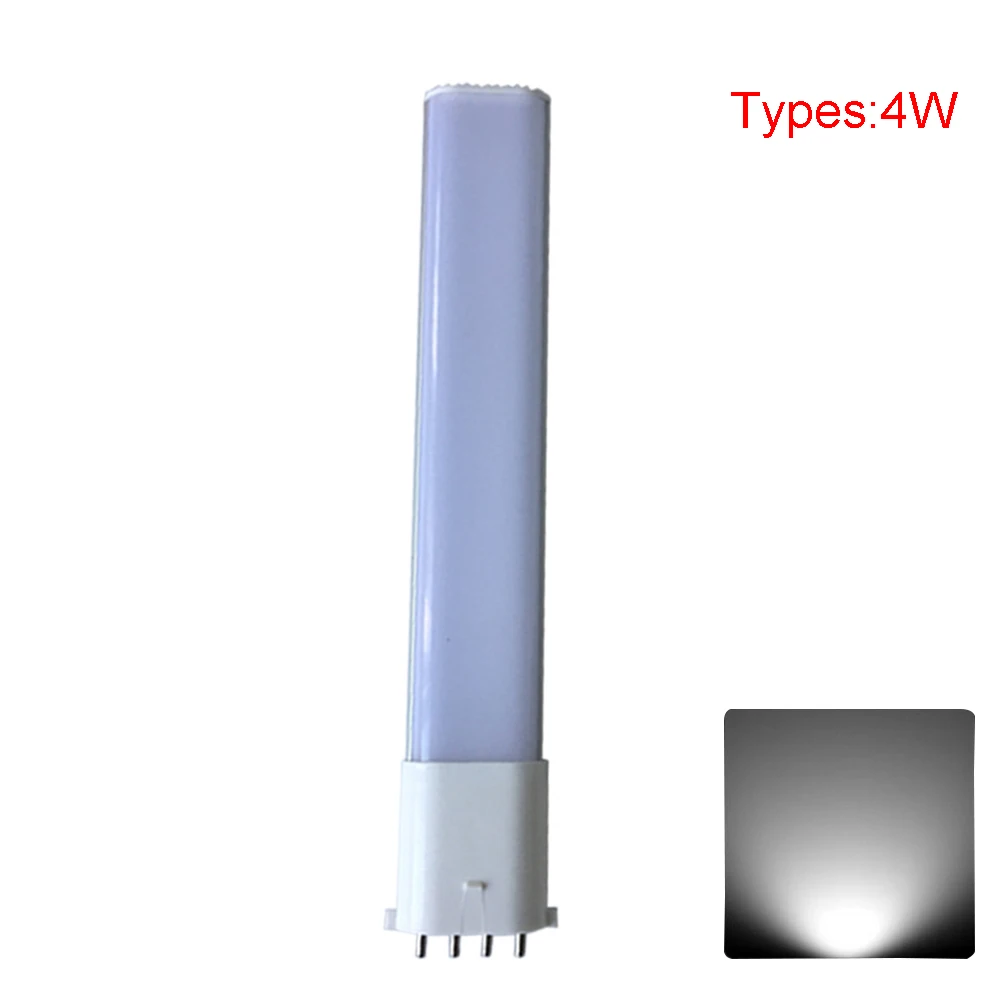 

2G7 Modern Brightness Bedroom Gifts Easy Install Aluminum Horizontal Plug LED Bulb Light Tube Durable Energy Saving Home Indoor