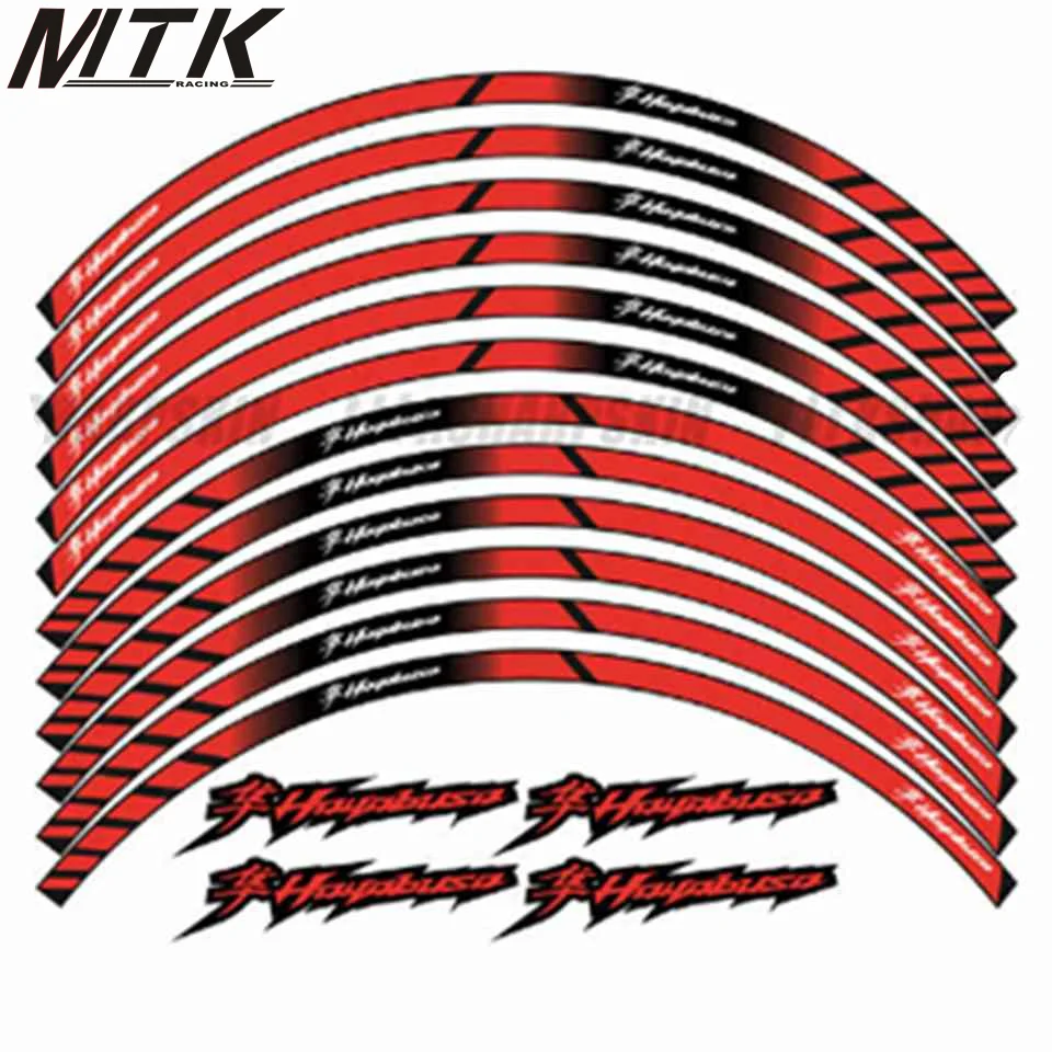 

Motorcycle Sticker Thick Edge Outer Circle Sticker Wheel Sticker for SUZUKI Hayabusa GSXR1300 GSX1300R GSXR1300R