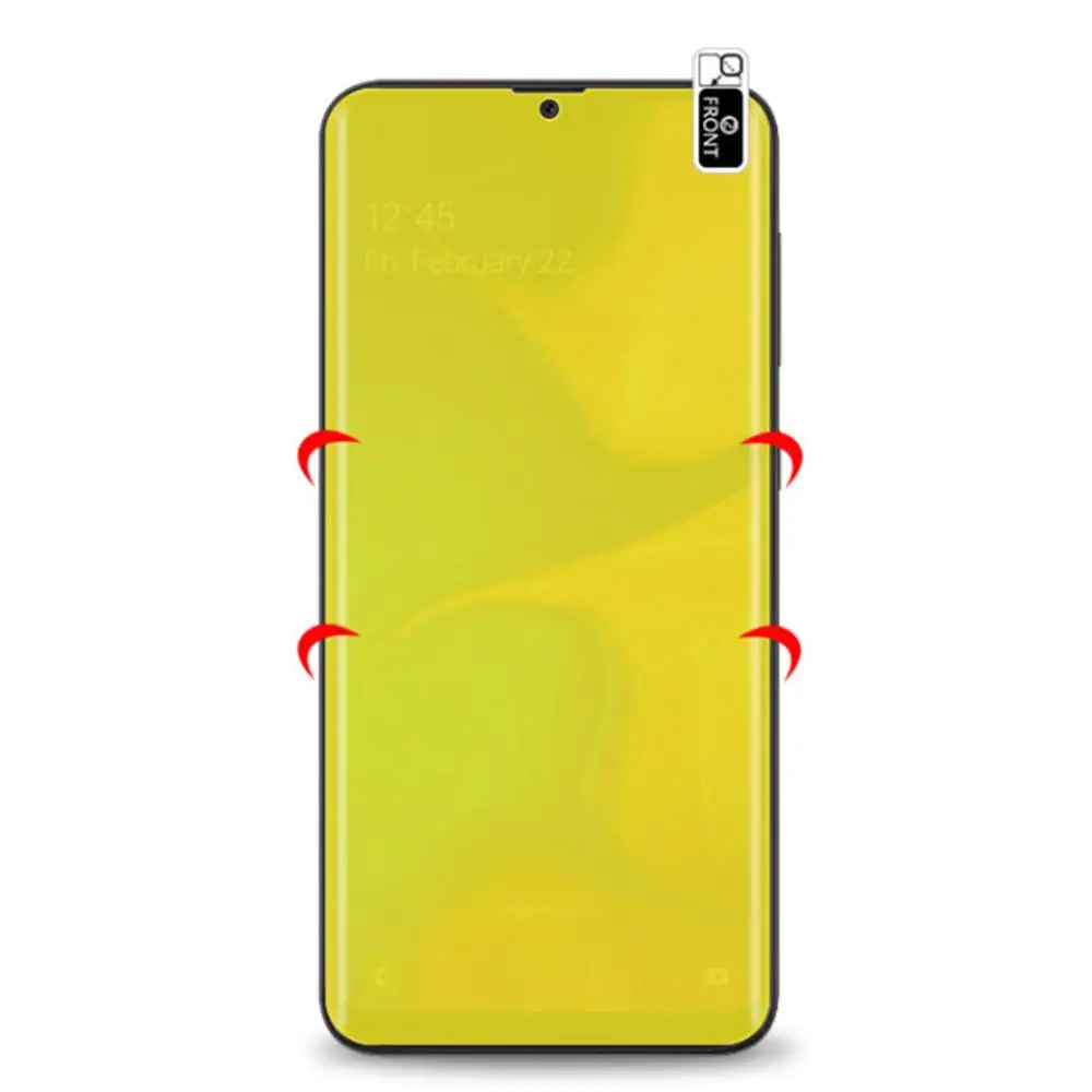 

7D Full Cover Hydrogel Protective Film on Samsung Galaxy A20 A30 A50 Self-Healing Nano Screen Protector Protect Film 9D