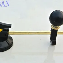 Высокое качество 1 шт. 40 см стекло резак 6 колеса компасы круговой резки с присоской круг цена любан