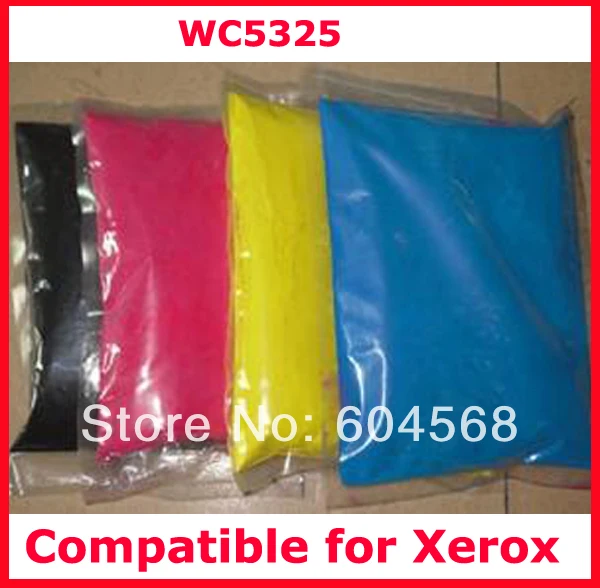 High quality color font b toner b font powder compatible for Xerox WC5325 C5325 5325 Free