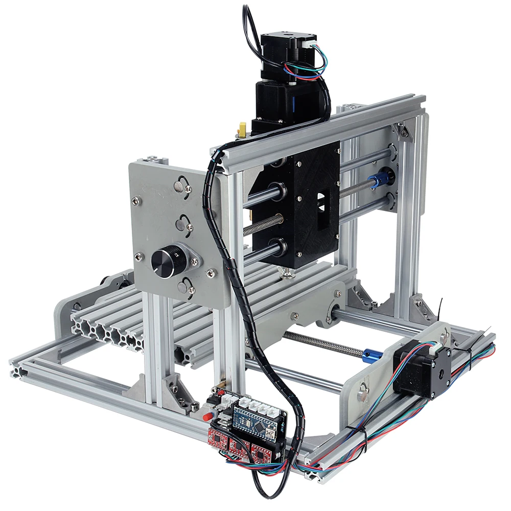 ЧПУ 2417 DIY ЧПУ гравировальный станок 3 оси мини Pcb ПВХ фрезерный станок металл резьба по дереву ЧПУ маршрутизатор GRBL контроль
