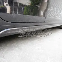 GTI STYEL настоящие боковые юбки из углеродного волокна для VW VOLKSWAGEN GOLF 6 VI MK6& GTI 08-12 V034