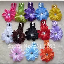 Лилии цветок волос Детские волосы украшают цветок Детские волосы для девочек высокого качества бутик