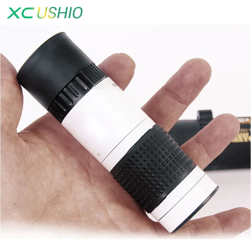 

Adjustable Focus Monocular Telescope 15-70X22 FMC Green Film Coated Monocular Telescope 15x Zoom for Watching Sports